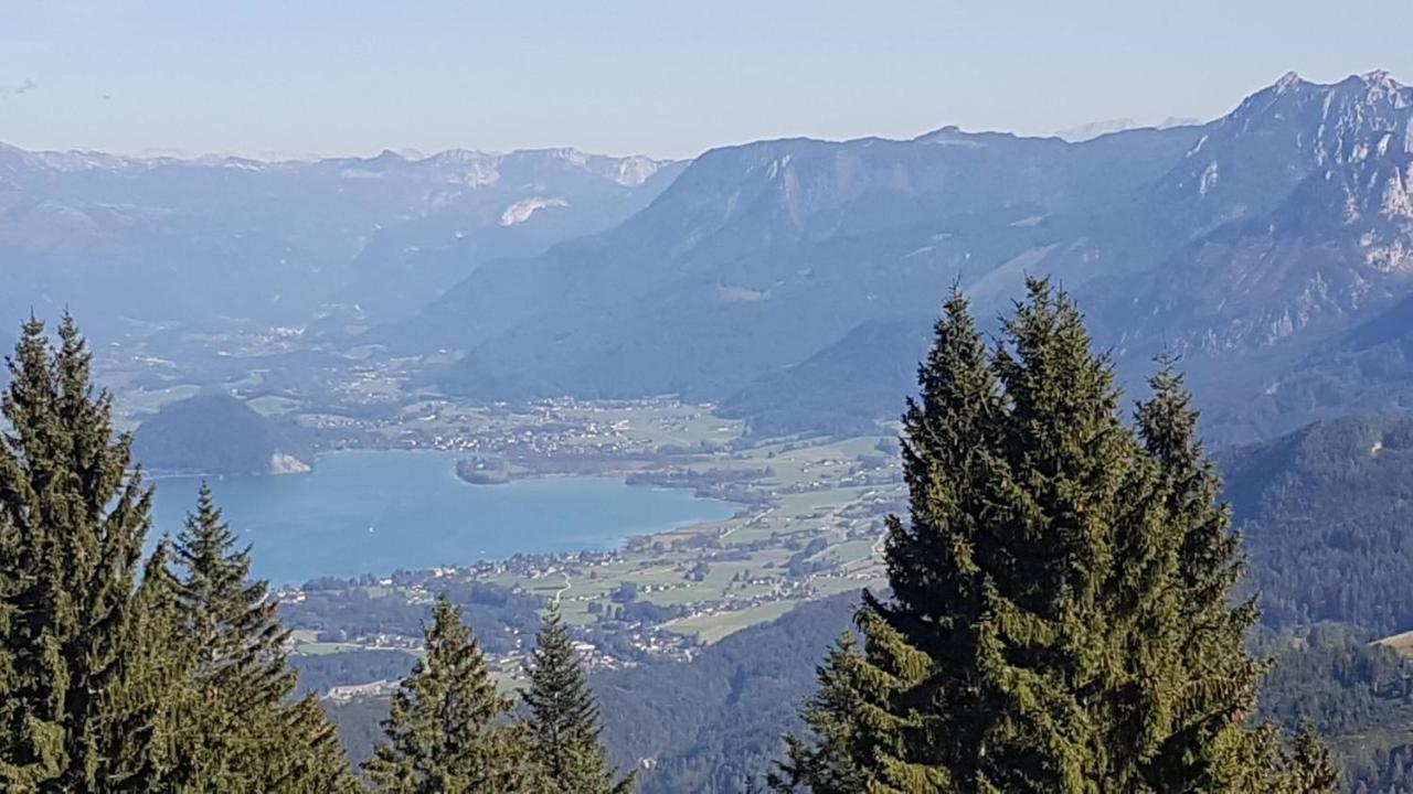 Naturresort Fischergut - Lodge Wolfgangthal Saint Wolfgang Eksteriør bilde