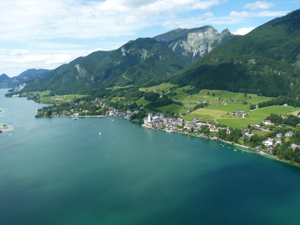 Naturresort Fischergut - Lodge Wolfgangthal Saint Wolfgang Eksteriør bilde